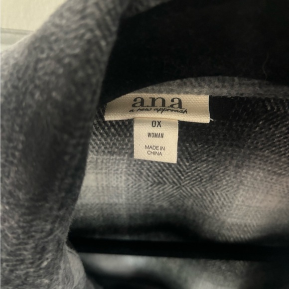 Womens Plus Size 0x ANA Shacket/Coat NWOT - Picture 3 of 8